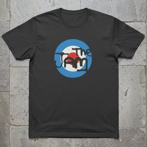The Jam Inspired Mod Target T-Shirt – Vintage 70s British Punk Rock Graphic Tee